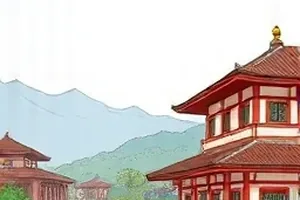 生活番剧雨巷裁缝铺封面，雨天巷口的老式缝纫机